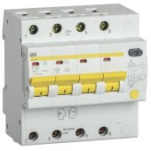 MAD13-4-032-C-100; Дифференциальный автоматический выключатель АД14S 4P 32А 100мА