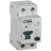 MAD25-5-010-C-30; Автоматический выключатель дифференциального тока GENERICA АВДТ 32 C10