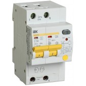 MAD123-2-050-C-100; Дифференциальный автоматический выключатель АД12MS 2P 50А 100мА