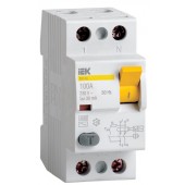 MDV10-2-016-100; Выключатель дифференциальный ВД1-63 (УЗО) 2P 16А 100мА