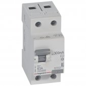 402034; Выключатель дифференциального тока RX3 2P 63А тип AC 300мА 2 модуля
