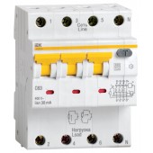 MAD22-6-010-C-30; Дифференциальный автоматический выключатель АВДТ 34 C10 30мА