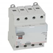 411801; Выключатель дифференциального тока DX³-ID - 4P - 400 В - 63 А - тип A - 300 мА - селективный - 4 модуля