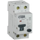 MAD25-5-040-C-30; Автоматический выключатель дифференциального тока GENERICA АВДТ 32 C40