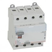 411759; Выключатель дифференциального тока DX³ ID 4P 400В 25А типА 30мА 4 модуля