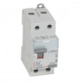 411514; Выключатель дифференциального тока DX³ ID 2P 230В 25А тип AC 100мА 2 модуля