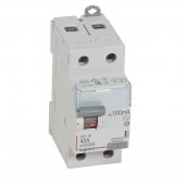 411515; Выключатель дифференциального тока DX³ ID 2P 230В 40А тип AC 100мА 2 модуля