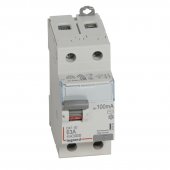 411516; Выключатель дифференциального тока DX³ ID 2P 230В 63А тип AC 100мА 2 модуля