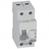402033; Выключатель дифференциального тока RX3 2P 40А тип AC 300мА 2 модуля