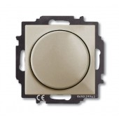 2CKA006515A0845; Механизм светорегулятора Busch-Dimmer с центральной платой 60-400Вт BASIC 55 (2251 UCGL-93-5) шампань