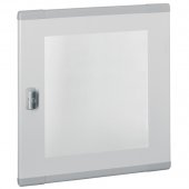 020282; Дверь остеклённая плоская для XL³ 160 для шкафа высотой 450 мм