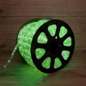 121-324-4; Дюралайт LED, свечение с динамикой (3W) - зеленый, 24 LED/м, бухта 100м