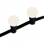 331-346; Готовый набор: "Евро Belt Light" 2 жилы шаг 40 см, Теплые Белые LED лампы (6 LED)