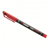 UP2S Перманентная шариковая ручка, толщина линии 0.4мм, цвет красный