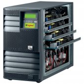 310353; Megaline Одиночный шкаф без батарей однофазный модульный ИБП напольного исполнения on-line 2500 ВА