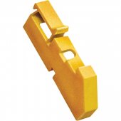 YIS21; Изолятор DIN желтый (120 штук)