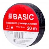 plc-iz-b-b; Изолента класс В (0.13х15мм) (20м.) черная Basic