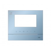 2TMA070130L1012; Рамка для абонентского устройства 4.3, голубой глянцевый, с символом индукционной петли