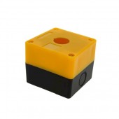 cpb-101-o; Корпус КП101 пластиковый 1 кнопка желтый PROxima