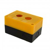 cpb-102-o; Корпус КП102 пластиковый 2 кнопки желтый PROxima