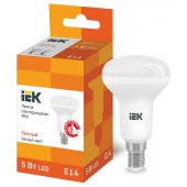 LLE-R50-5-230-30-E14; Лампа светодиодная ECO R50 рефлекторная 5Вт 230В 3000К E14