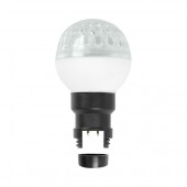 405-155; Лампа строб вместе с патроном для белт-лайта LED Ø50мм белая