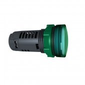 XB5EVM3; Лампа сигнальная, зеленая, 230В, монолитная