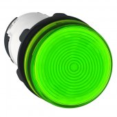 XB7EV63P; XB7 Сигнальная световая арматура без лампы зеленая 22мм 250V