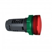 XB5EVM4; Лампа сигнальная, монолитный корпус, LED, 230В, красная