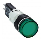 XB6AV3BB; XB6 Лампа сигнальная зелёная светодиодная 24В АС/DC, круглая