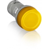1SFA619403R6233; Лампа CL2-623Y желтая со встроенным светодиодом 230В AC с защитой от наводок с напряжением до 60В