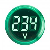 ed16-22vd-g; Индикатор значения напряжения зеленый ED16-22VD PROxima