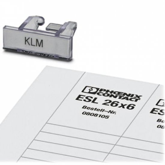 0809395;  маркировки клеммных коробок KLM + ESL 26X6 Phoenix .