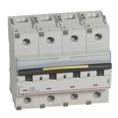 409362; Автоматический выключатель DX³ 10000 16кА тип С 4P 400В 80А 6 модулей