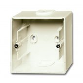 2CKA001799A0968; Коробка для открытого монтажа 1-постовая серия Basic 55 цвет белый chalet-white 1701-96-507