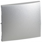 770251; VALENA Лицевая панель выключателя алюминий