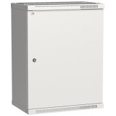 LWE3-15U53-MF; Шкаф настенный LINEA WE 15U 550x350мм дверь металл серый