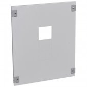 020323; Лицевая панель металлическая XL³ 400 для 1 DPX 250/630 (400 A) с блоком УЗО - вертикальный монтаж - высота 600 мм