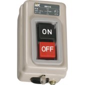 KVK10-06-3; Выключатель кнопочный ВКИ-211 3P 6А IP40 230/400В