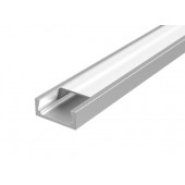 V4-R0-70.0001.KIT-0201; Алюминиевый профиль для LED ленты опал накладной 2000х24х11 мм (максимальная ширина ленты 10 мм)