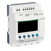 SR3B102BD; Smart relays Zelio Logic Реле модульное 10вх/вых =24В