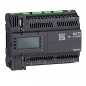 TM172PDG28R; Контроллер программируемый логистический ПЛК М172 дисплей 28 I/O Eth 2 MB
