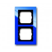 2CKA001754A4344; Рамка 2 поста axcent синий (1722-288)