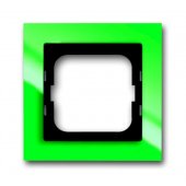 2CKA001754A4337; Рамка 1 пост axcent зелёная (1721-286)