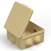 40-0302-1001; Коробка распределительная для прямого монтажа безгалогенная (HF) сосна 100х100х50 (60шт/кор)