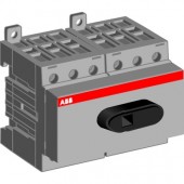 1SCA104834R1001; Рубильник (выключатель нагрузки) OT16F6 до 16А 6-полюсный для установки на DIN-рейку или монтажную плату (без ручки)