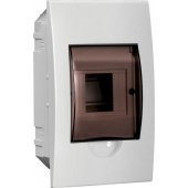 MKP12-V-04-40-20; Щит распределительный встраиваемый ЩРВ-П-4 IP41 пластиковый прозрачная дверь