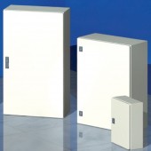 R5CE0331 Навесной шкаф серии CE, 300х300х150мм (ВхШхГ), со сплошной дверью, с монтажной панелью, IP66, использование вне помещений, цвет серый RAL 7035