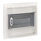PRA24113; Pragma Щит распределительный встраиваемый ЩРв-13 IP40 пластиковый белый прозрачная дверь