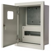 30301DEK; Шкаф металлический учетный ЩРУВ-1/12 встраиваемый IP31 1-фазный 12 модулей 430х330х160
